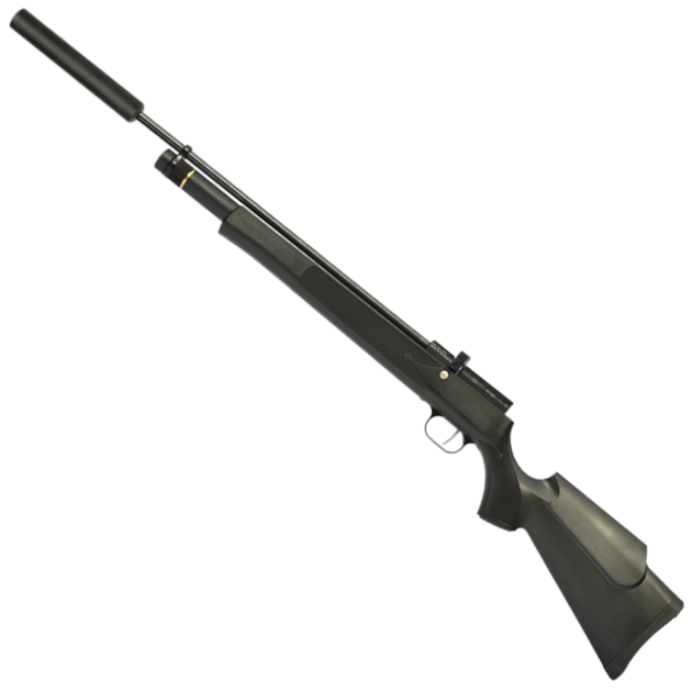 PX100 Achilles Classic X3 Air Rifle (with INTEGRATED SUPPRESSOR) - Black