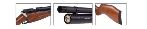 Diana Outlaw PCP Air Rifle .177 COMBO - Image 4