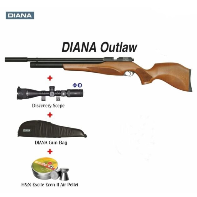Diana Outlaw PCP Air Rifle .177 COMBO