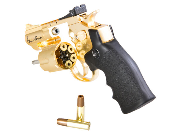 Dan Wesson 2.5″ BB CO2 Air Revolver Golden - Image 3