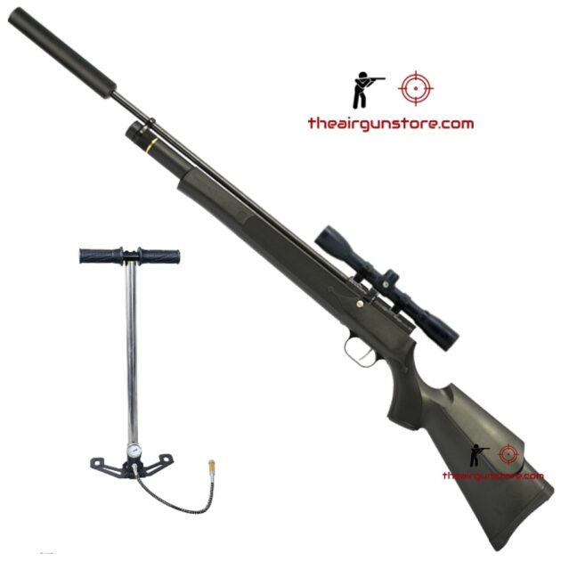 PX100 Achilles X3 PCP Air Rifle with Scope & Pump
