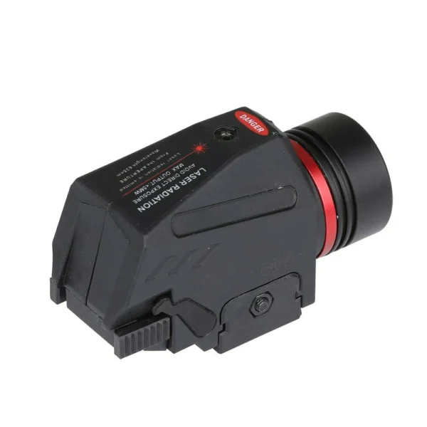 Pistol LED Flashlight Red Laser Sight - Pistol-Rifle - Image 3