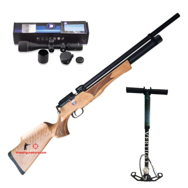 VERTIGO Bolt Action Wood Stock Premium COMBO